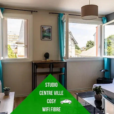 Le Debussy - Studio - Wifi Fibre- Centre Ville- Parking *